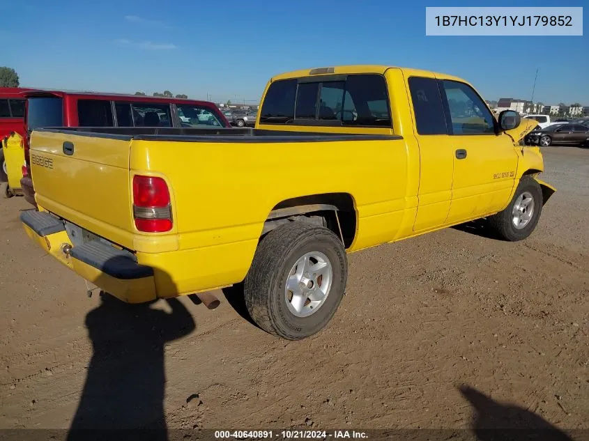 2000 Dodge Ram 1500 St VIN: 1B7HC13Y1YJ179852 Lot: 40640891