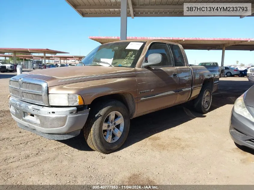 2000 Dodge Ram 1500 St VIN: 3B7HC13Y4YM233793 Lot: 40777953