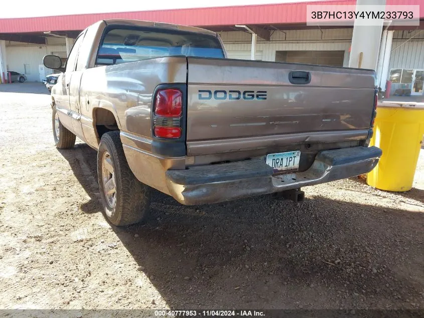 2000 Dodge Ram 1500 St VIN: 3B7HC13Y4YM233793 Lot: 40777953