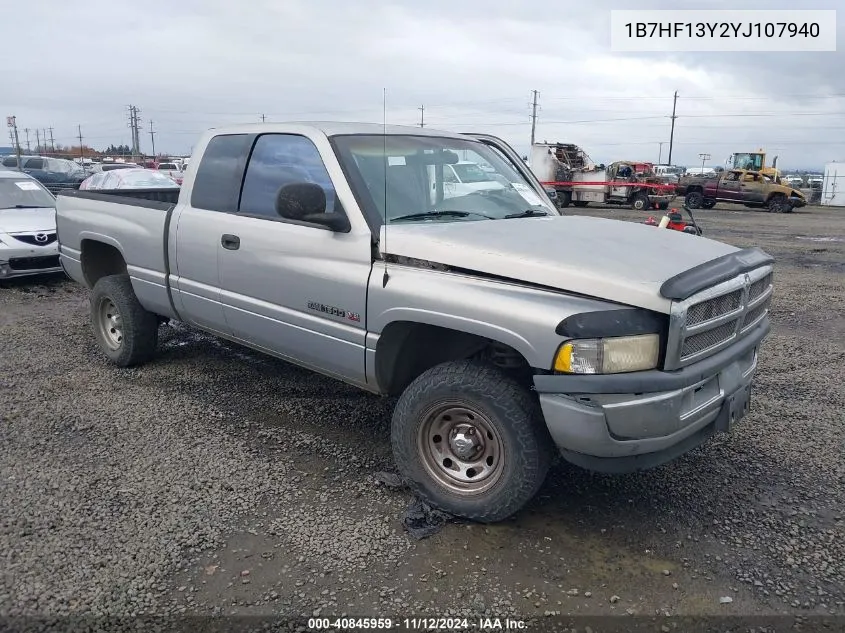 2000 Dodge Ram 1500 St VIN: 1B7HF13Y2YJ107940 Lot: 40845959