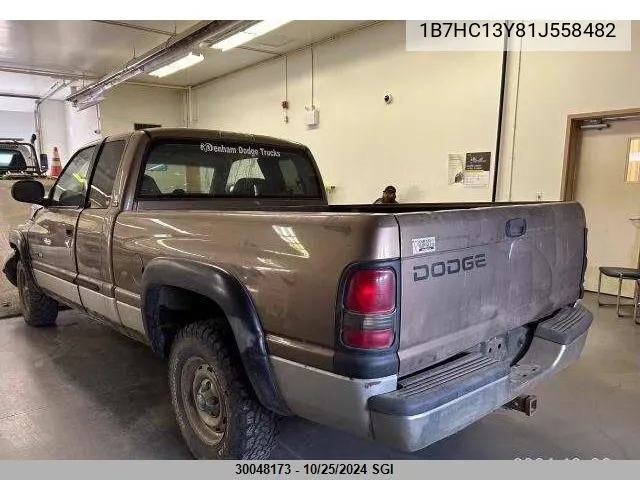 2001 Dodge Ram 1500 VIN: 1B7HC13Y81J558482 Lot: 30048173