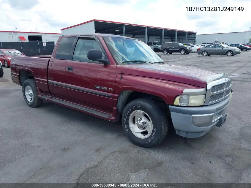 1B7HC13Z81J249149 2001 Dodge Ram 1500 St