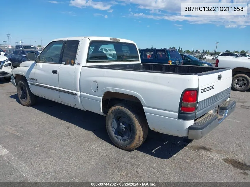 2001 Dodge Ram 1500 St VIN: 3B7HC13Z21G211658 Lot: 39744232