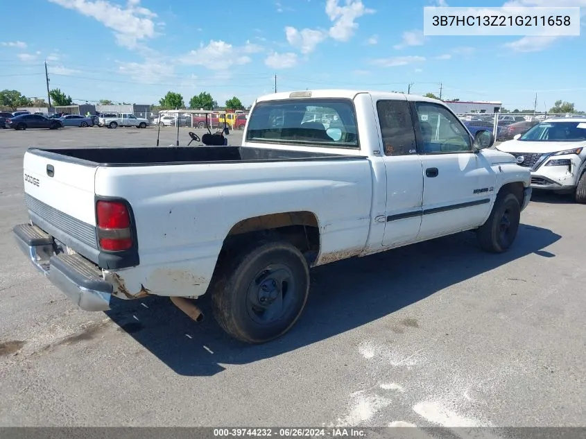 3B7HC13Z21G211658 2001 Dodge Ram 1500 St