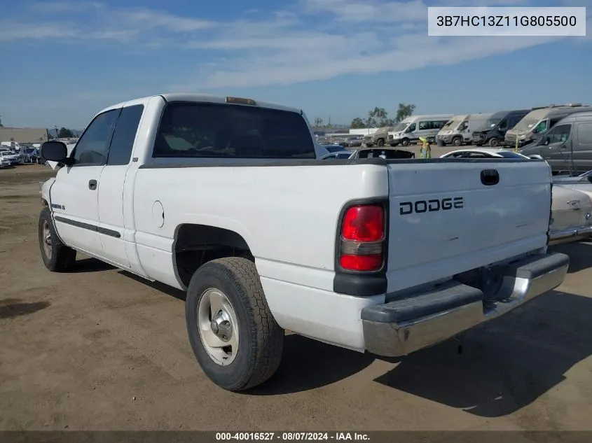 3B7HC13Z11G805500 2001 Dodge Ram 1500 St