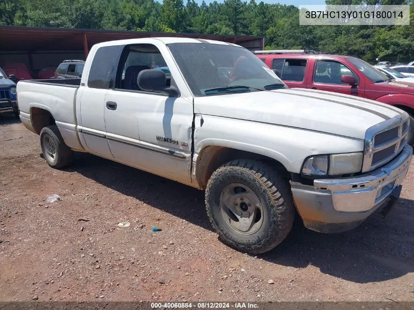 3B7HC13Y01G180014 2001 Dodge Ram 1500 St