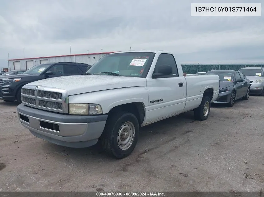 2001 Dodge Ram 1500 St VIN: 1B7HC16Y01S771464 Lot: 40076930