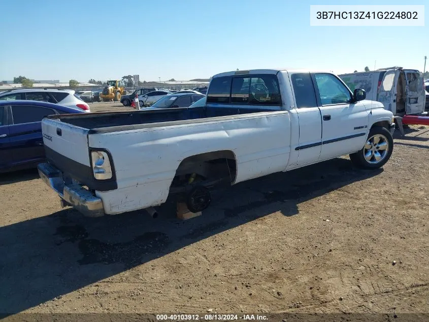 2001 Dodge Ram 1500 St VIN: 3B7HC13Z41G224802 Lot: 40103912