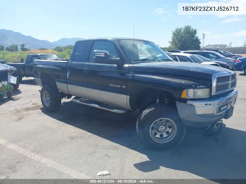 1B7KF23ZX1J526712 2001 Dodge Ram 2500 St