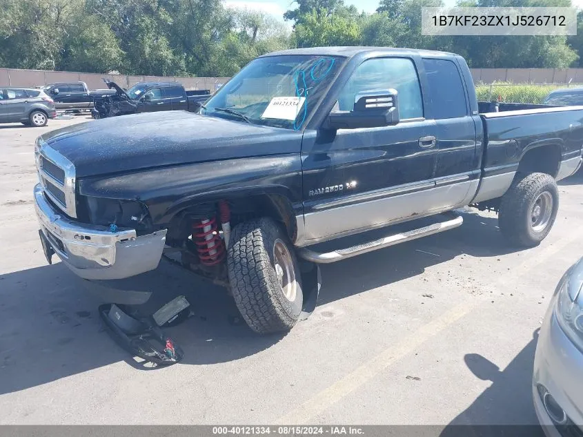 1B7KF23ZX1J526712 2001 Dodge Ram 2500 St