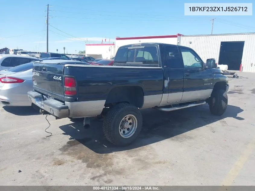 2001 Dodge Ram 2500 St VIN: 1B7KF23ZX1J526712 Lot: 40121334