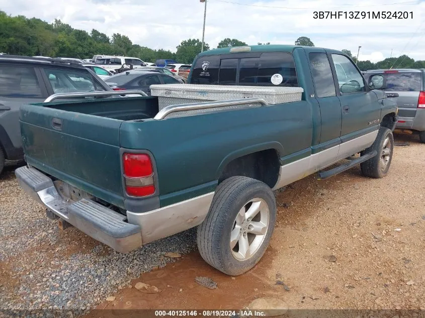 3B7HF13Z91M524201 2001 Dodge Ram 1500 St