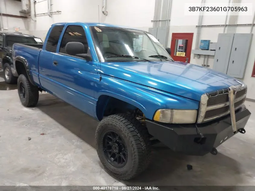 2001 Dodge Ram 2500 St VIN: 3B7KF23601G705963 Lot: 40178718