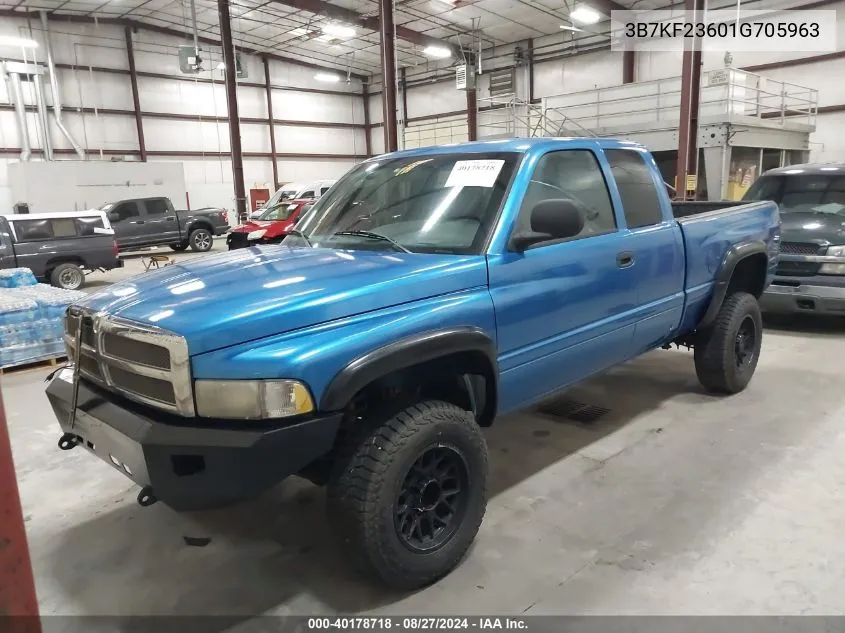 2001 Dodge Ram 2500 St VIN: 3B7KF23601G705963 Lot: 40178718