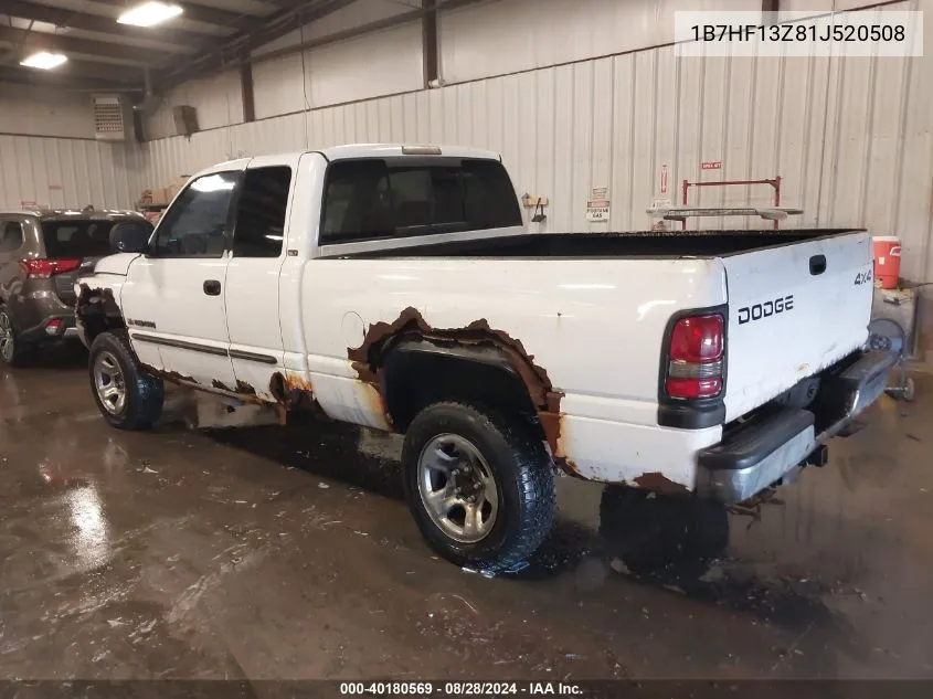 1B7HF13Z81J520508 2001 Dodge Ram 1500 St