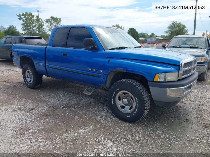 2001 Dodge Ram 1500 St VIN: 3B7HF13Z41M512053 Lot: 40202014