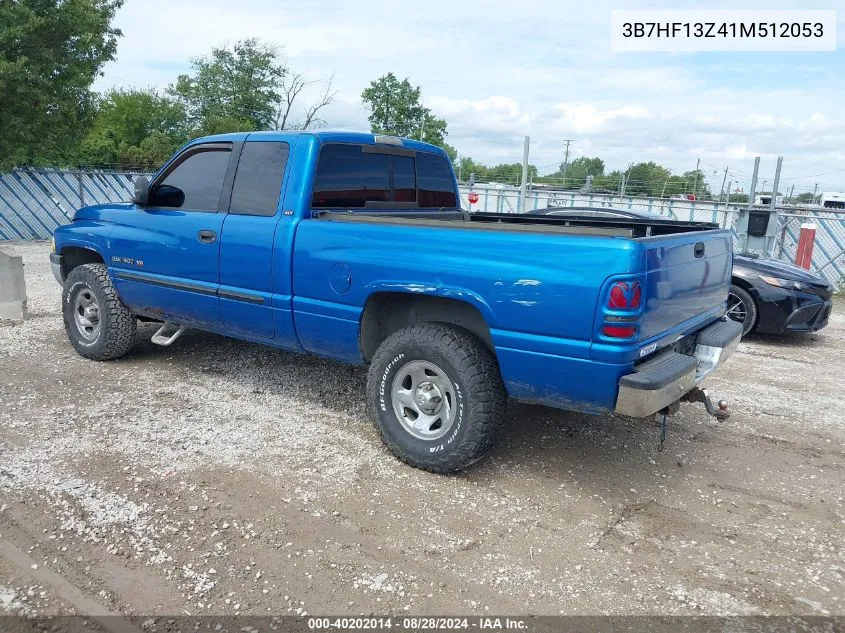 2001 Dodge Ram 1500 St VIN: 3B7HF13Z41M512053 Lot: 40202014