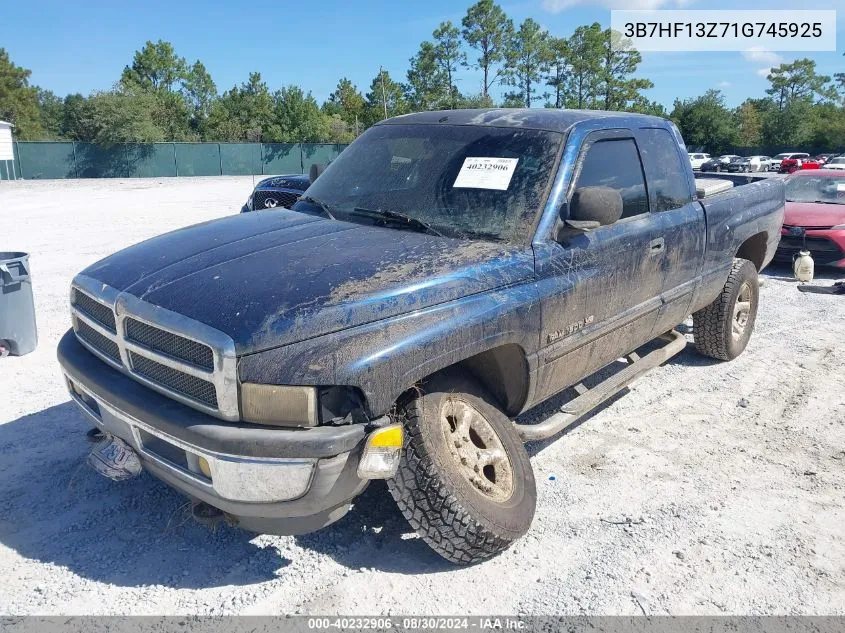 2001 Dodge Ram 1500 St VIN: 3B7HF13Z71G745925 Lot: 40232906