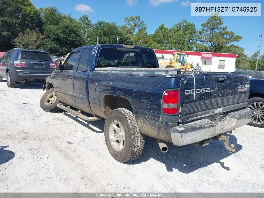 2001 Dodge Ram 1500 St VIN: 3B7HF13Z71G745925 Lot: 40232906