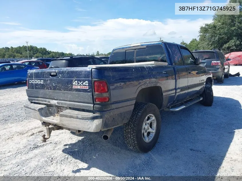 2001 Dodge Ram 1500 St VIN: 3B7HF13Z71G745925 Lot: 40232906