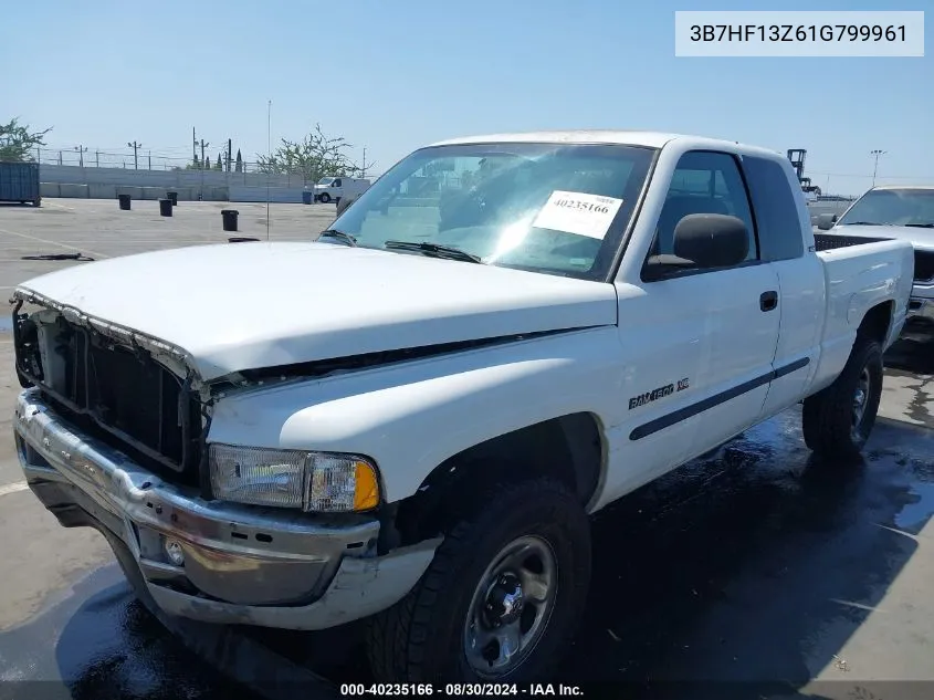 3B7HF13Z61G799961 2001 Dodge Ram 1500 St