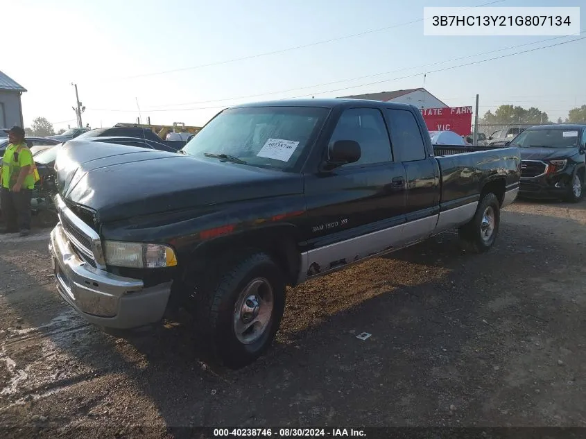 3B7HC13Y21G807134 2001 Dodge Ram 1500 St