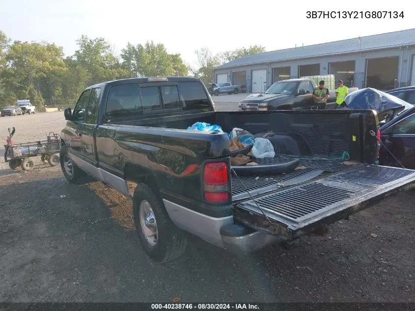 2001 Dodge Ram 1500 St VIN: 3B7HC13Y21G807134 Lot: 40238746