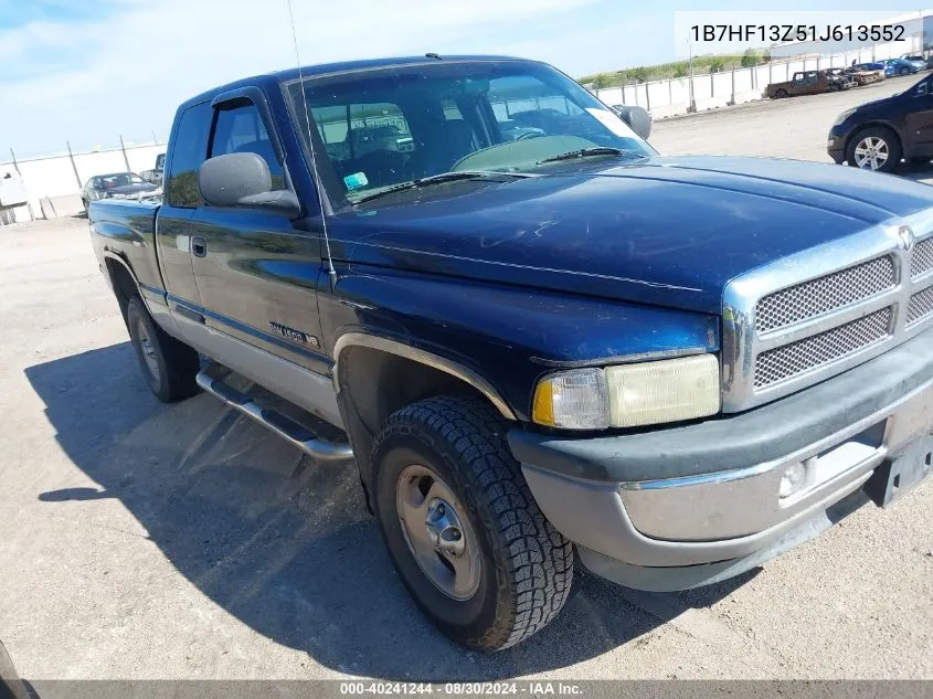 2001 Dodge Ram 1500 St VIN: 1B7HF13Z51J613552 Lot: 40241244