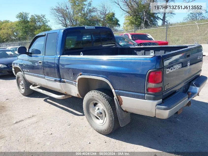 2001 Dodge Ram 1500 St VIN: 1B7HF13Z51J613552 Lot: 40241244