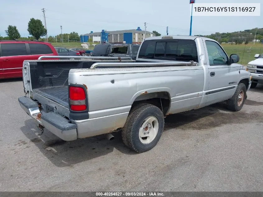 2001 Dodge Ram 1500 St VIN: 1B7HC16Y51S116927 Lot: 40254527