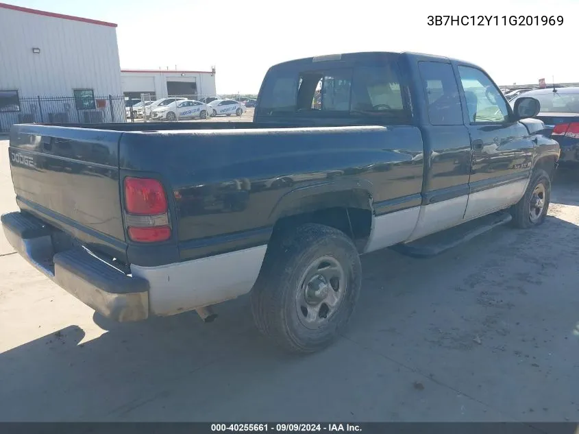 2001 Dodge Ram 1500 St VIN: 3B7HC12Y11G201969 Lot: 40255661