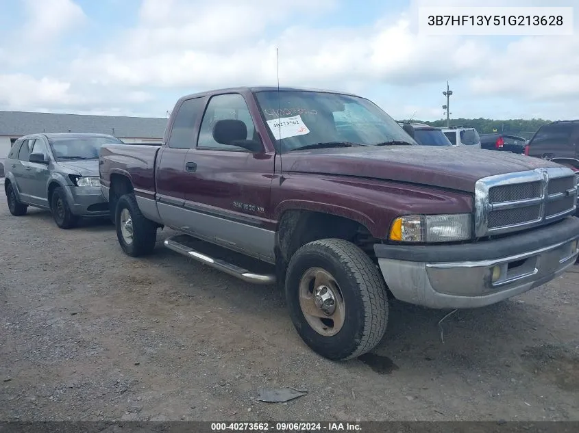 3B7HF13Y51G213628 2001 Dodge Ram 1500 St