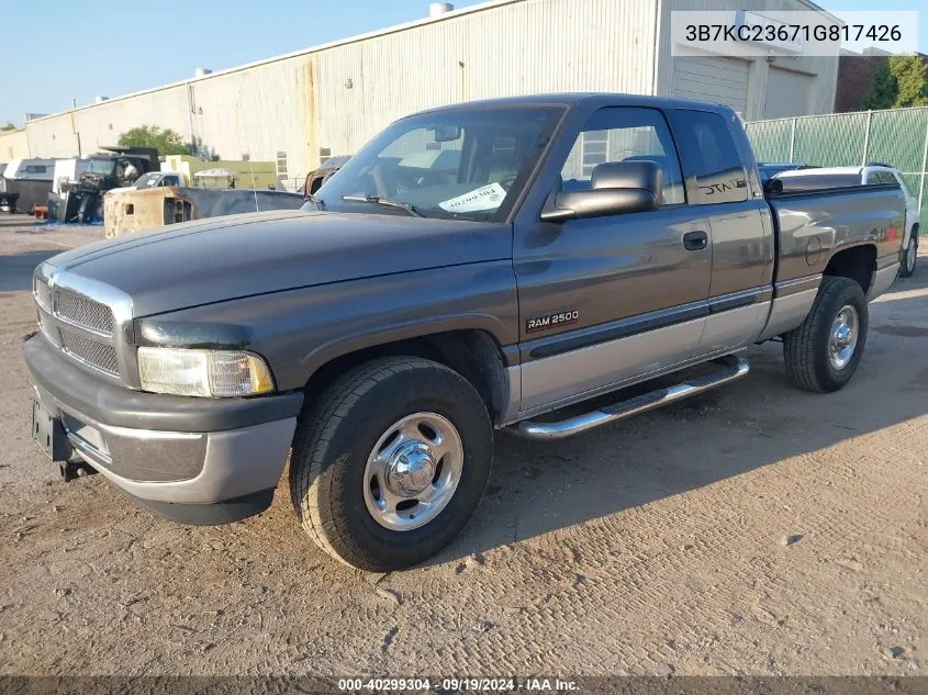 3B7KC23671G817426 2001 Dodge Ram 2500 St