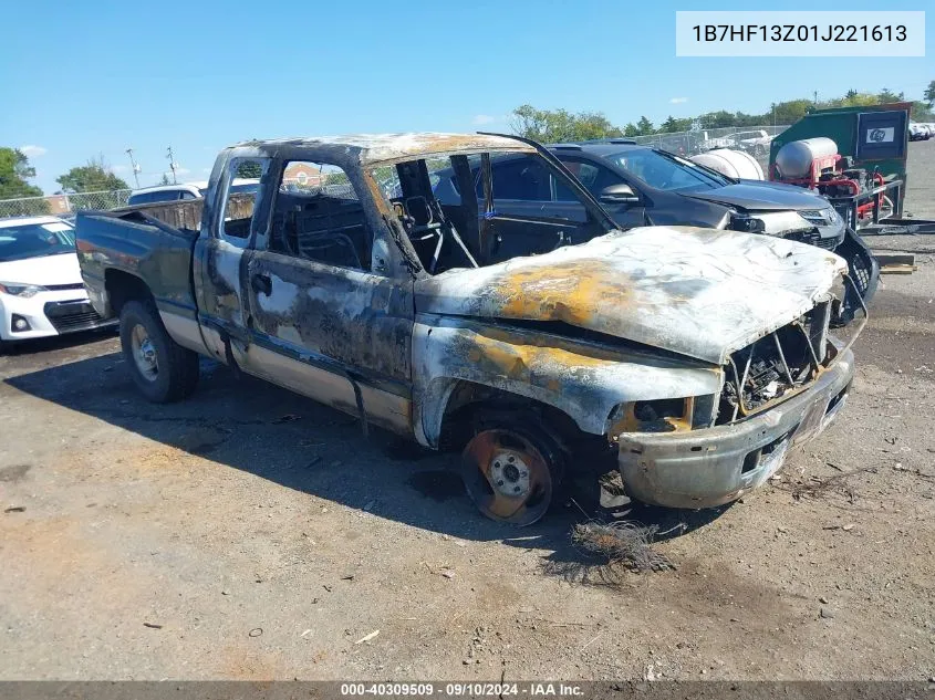 1B7HF13Z01J221613 2001 Dodge Ram 1500 St