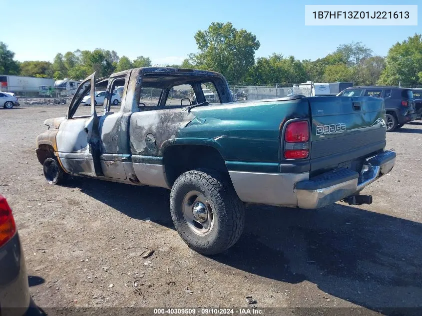 1B7HF13Z01J221613 2001 Dodge Ram 1500 St