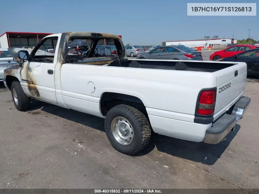 1B7HC16Y71S126813 2001 Dodge Ram 1500