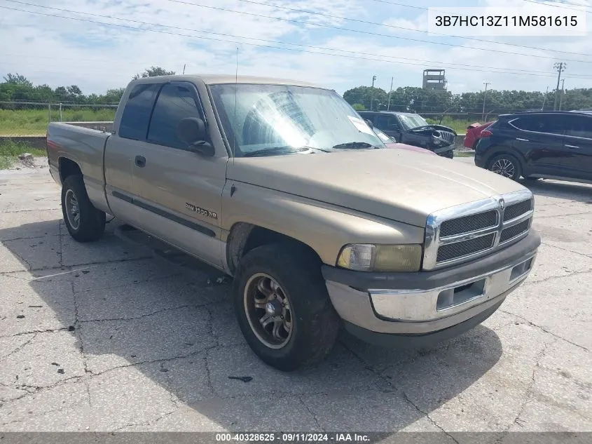 3B7HC13Z11M581615 2001 Dodge Ram 1500 St