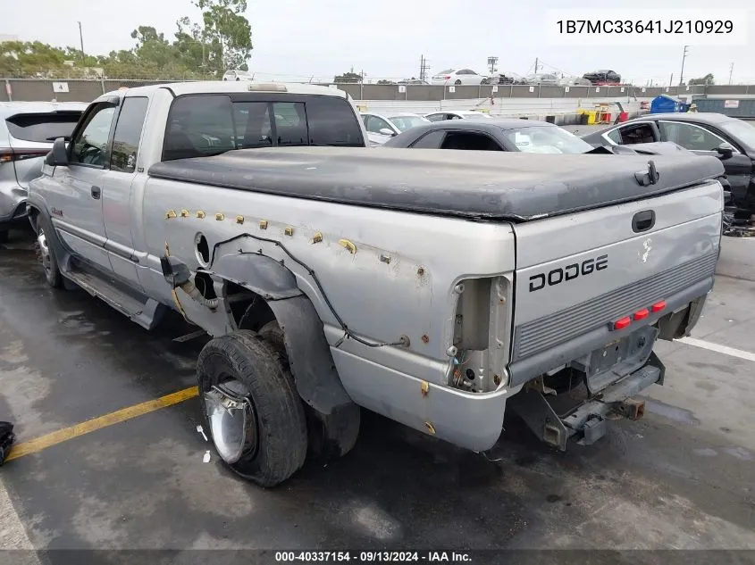 2001 Dodge Ram 3500 St VIN: 1B7MC33641J210929 Lot: 40337154