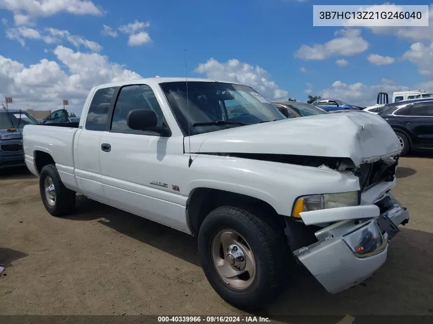 2001 Dodge Ram 1500 St VIN: 3B7HC13Z21G246040 Lot: 40339966