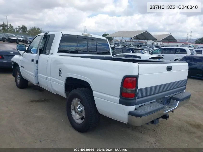 2001 Dodge Ram 1500 St VIN: 3B7HC13Z21G246040 Lot: 40339966