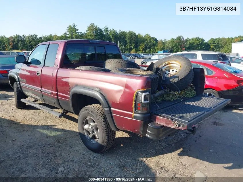 3B7HF13Y51G814084 2001 Dodge Ram 1500