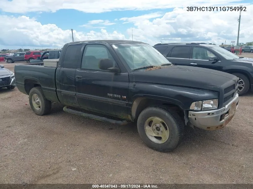 3B7HC13Y11G754992 2001 Dodge Ram 1500 St