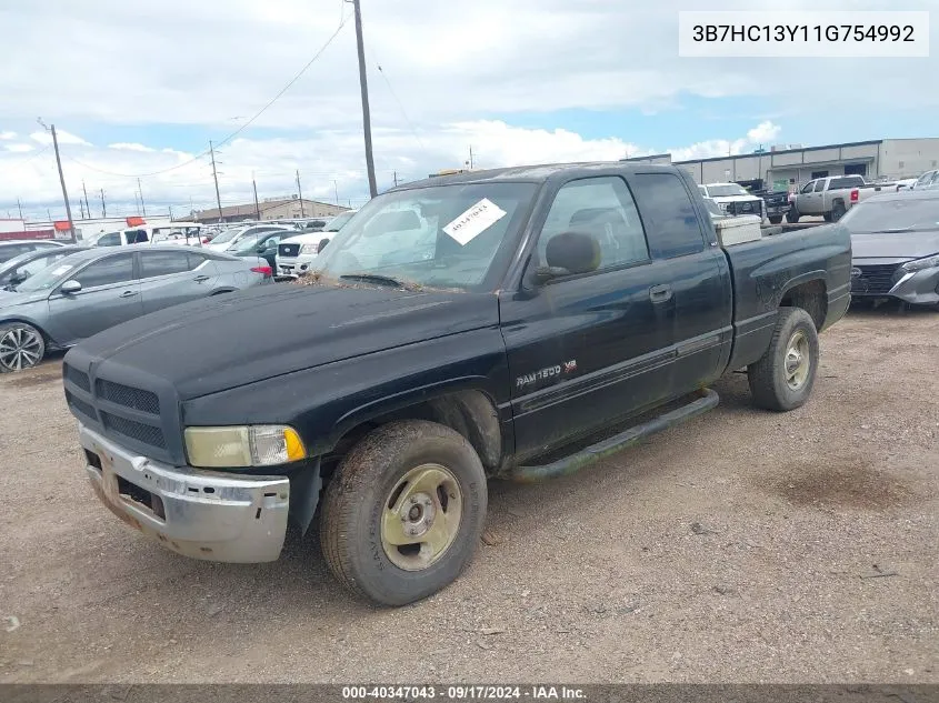 3B7HC13Y11G754992 2001 Dodge Ram 1500 St