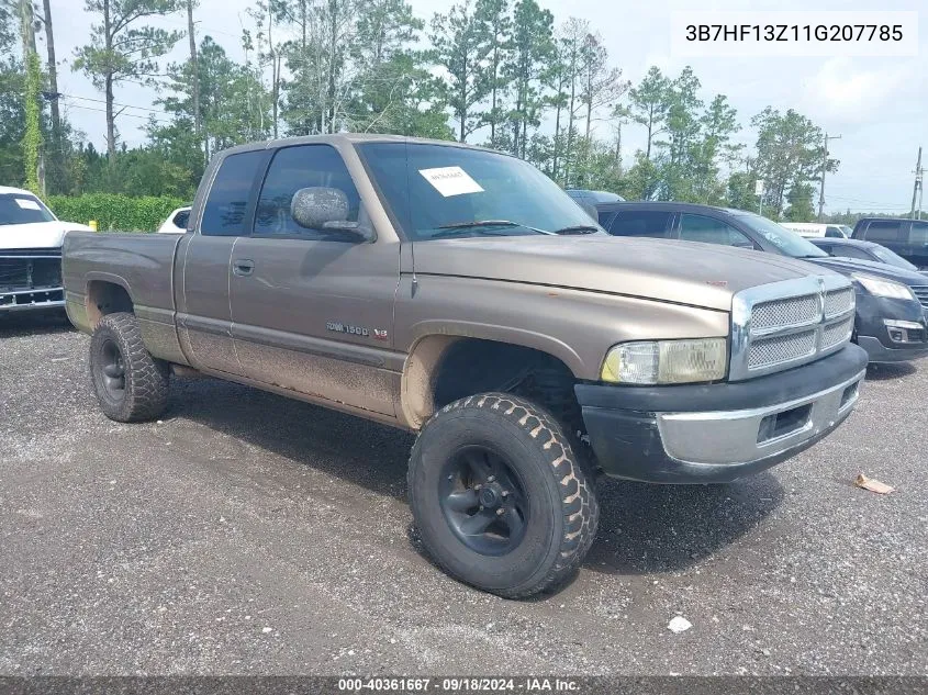 2001 Dodge Ram 1500 VIN: 3B7HF13Z11G207785 Lot: 40361667