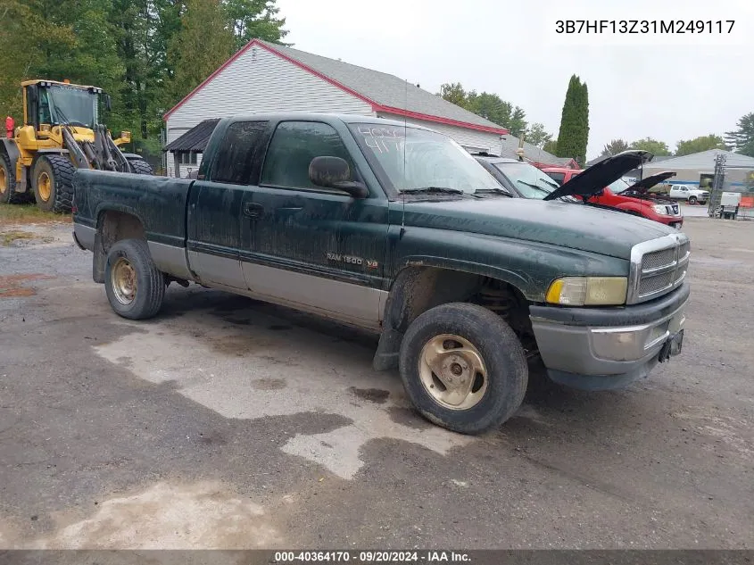 3B7HF13Z31M249117 2001 Dodge Ram 1500 St