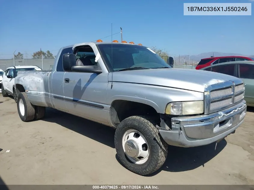 2001 Dodge Ram 3500 St VIN: 1B7MC336X1J550246 Lot: 40379625