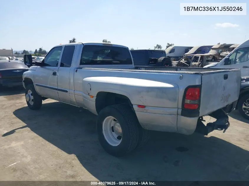 2001 Dodge Ram 3500 St VIN: 1B7MC336X1J550246 Lot: 40379625