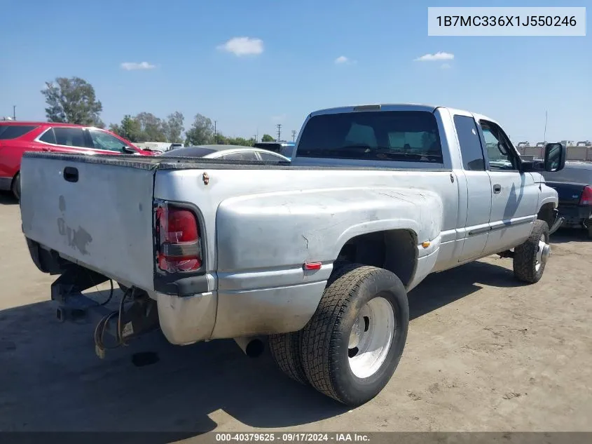 2001 Dodge Ram 3500 St VIN: 1B7MC336X1J550246 Lot: 40379625