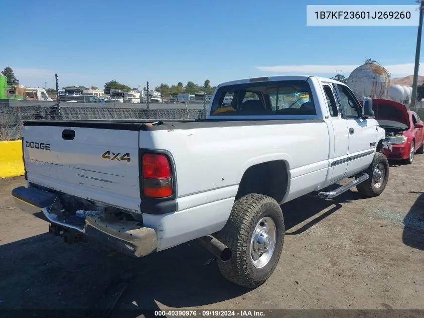 2001 Dodge Ram 2500 St VIN: 1B7KF23601J269260 Lot: 40390976