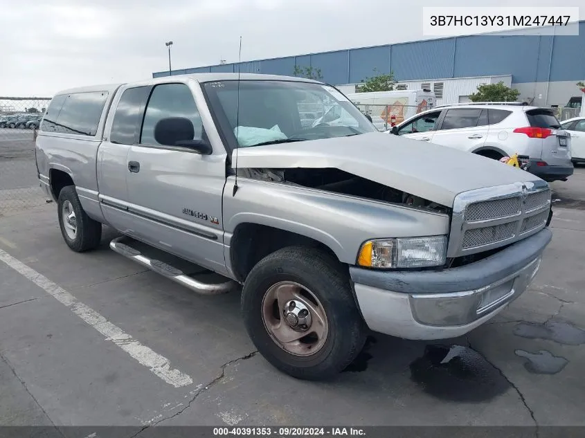 3B7HC13Y31M247447 2001 Dodge Ram 1500 St